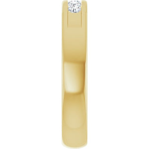 14K Yellow Gold 1/2 CTW Natural Diamond Eternity Band