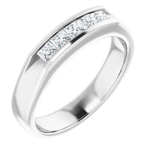 14K Yellow Gold 1/2 CTW Natural Diamond Eternity Band