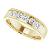 14K Yellow Gold 1/2 CTW Natural Diamond Elegant Band