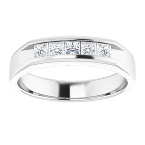 14K Yellow Gold 1/2 CTW Natural Diamond Eternity Band