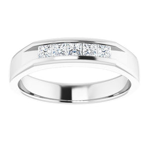 14K Yellow Gold 1/2 CTW Natural Diamond Eternity Band