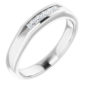 14K Yellow Gold 1/2 CTW Natural Diamond Eternity Band
