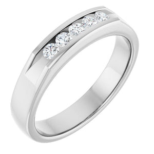 14K Yellow Gold 1/2 CTW Natural Diamond Eternity Band