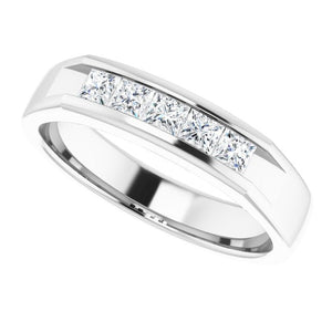 14K Yellow Gold 1/2 CTW Natural Diamond Eternity Band