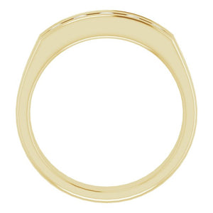 14K Yellow Gold 1/2 CTW Natural Diamond Eternity Band