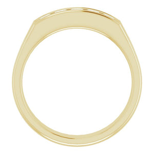 14K Yellow Gold 1/2 CTW Natural Diamond Eternity Band