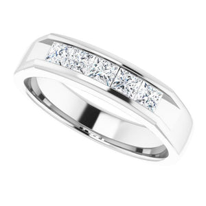 14K Yellow Gold 1/2 CTW Natural Diamond Eternity Band