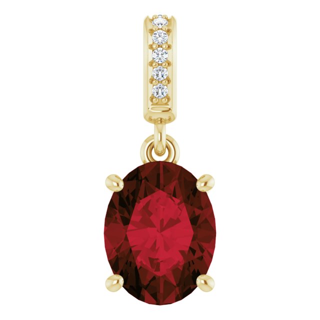 14K Gold Swiss Blue Topaz Diamond Necklace - Options Available