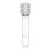 14K White 3/4 CTW Natural Diamond Anniversary Ring