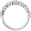 14K White 5/8 CTW Natural Diamond Anniversary Band