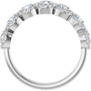 14K White 5/8 CTW Natural Diamond Anniversary Band