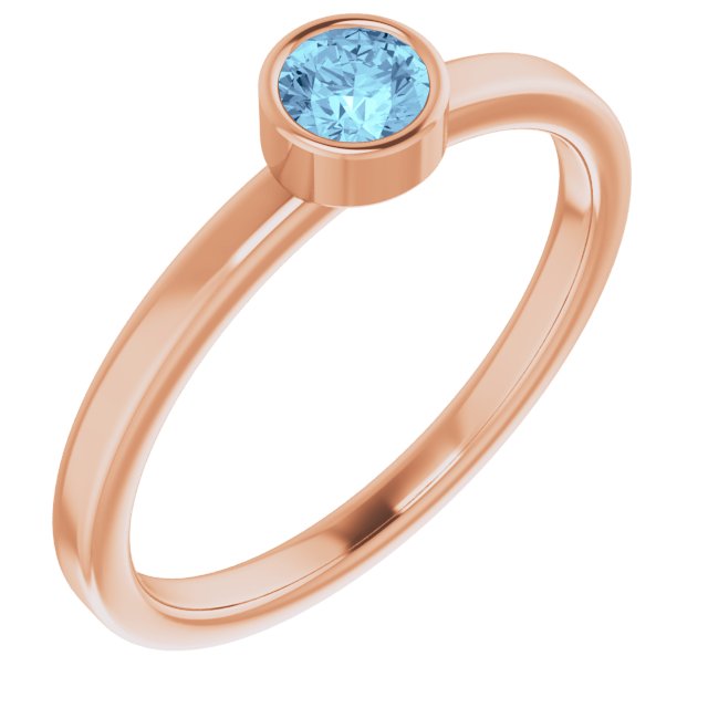 14K Gold Natural Mozambique Garnet Ring