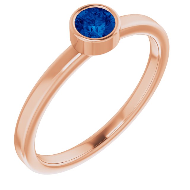 14K Gold Natural Mozambique Garnet Ring