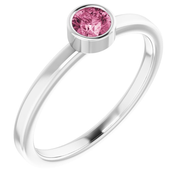 14K Gold Natural Mozambique Garnet Ring