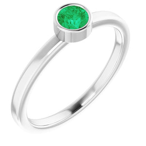 14K Gold Natural Mozambique Garnet Ring