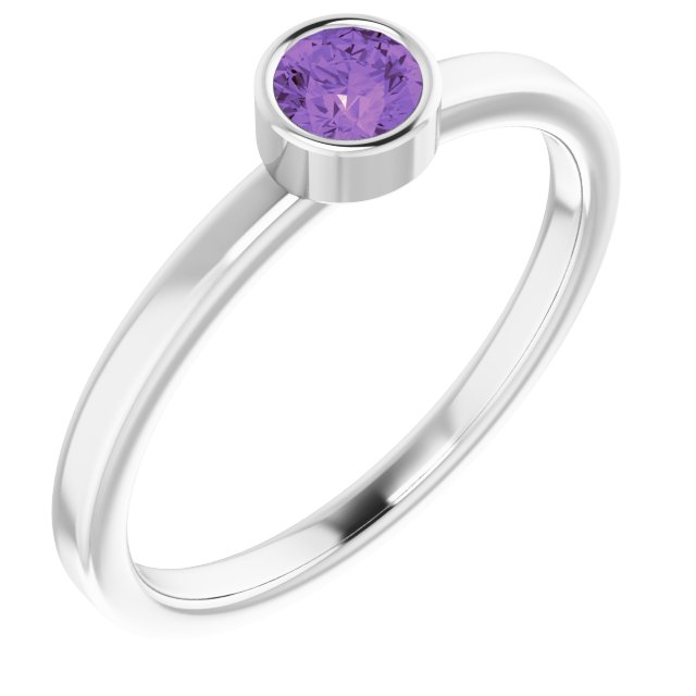 14K Gold Natural Mozambique Garnet Ring