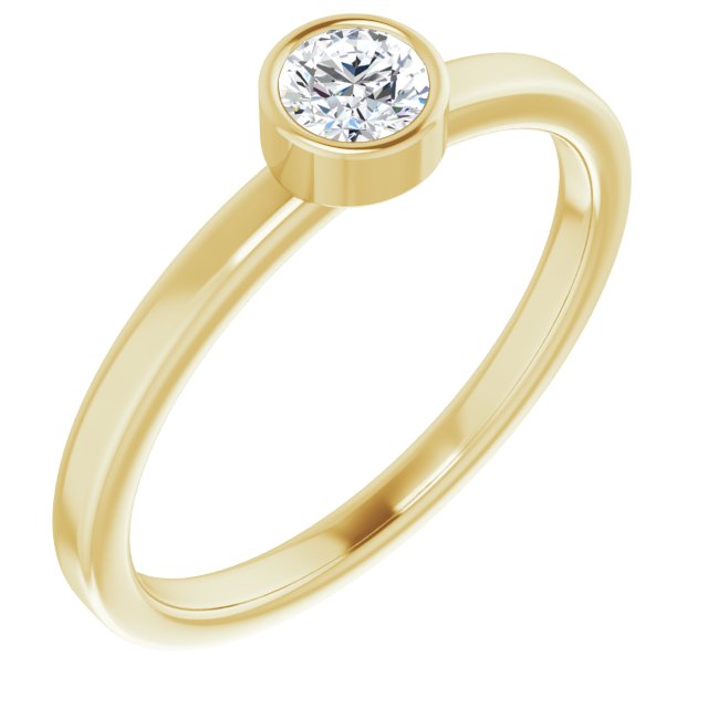 14K Gold Natural Mozambique Garnet Ring