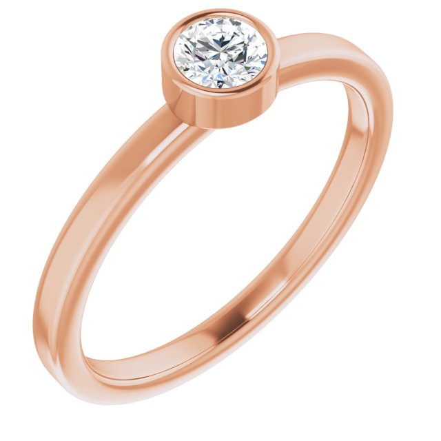 14K Gold Natural Mozambique Garnet Ring