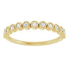 14K White 1/6 CTW Natural Diamond Anniversary Band