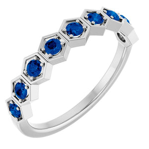 14K Gold Natural Diamond Stackable Ring