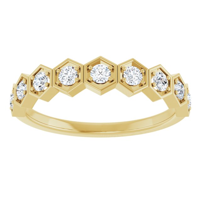 1/3 Ctw Lab-Grown Diamond Stackable Ring