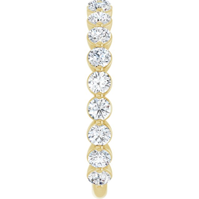 14K White 1/3 CTW Natural Diamond Anniversary Band