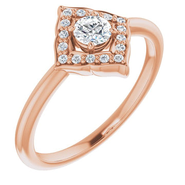 14K Rose Gold