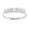 14K White Gold 1/2 CTW Natural Diamond Eternity Band