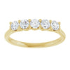 14K White 1/2 CTW Natural Diamond Anniversary Band