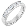 14K Yellow Gold 1 CTW Square-Cut Natural Diamond Band