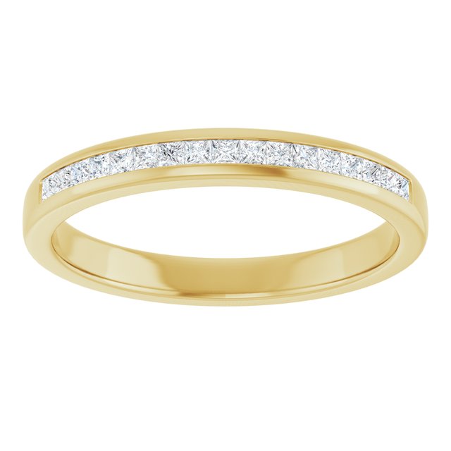 14K Yellow 1 CTW Natural Diamond Band