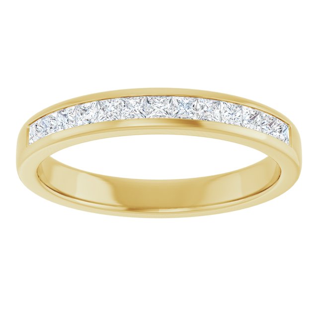 14K Yellow 1 CTW Natural Diamond Band