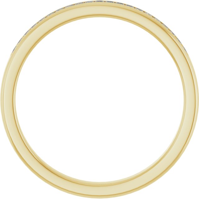 14K Yellow 1 CTW Natural Diamond Band