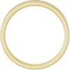 14K Yellow Gold 1 CTW Square-Cut Natural Diamond Band