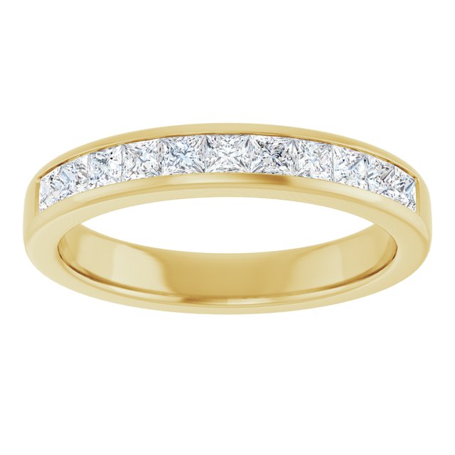 14K Yellow 1 CTW Natural Diamond Band