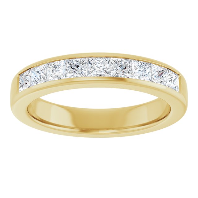 14K Yellow 1 CTW Natural Diamond Band