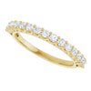 14K White 1/2 CTW Natural Diamond Anniversary Band