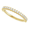 14K White 1/2 CTW Natural Diamond Anniversary Band