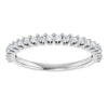 Elegant 14K White Gold 1/2 CTW Diamond Anniversary Ring