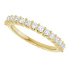 14K White 1/2 CTW Natural Diamond Anniversary Band