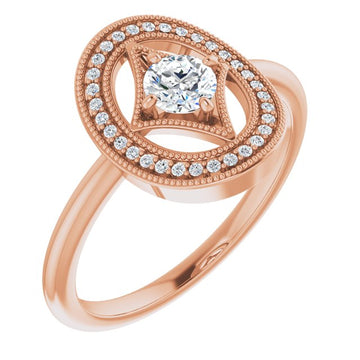 14K Rose Gold