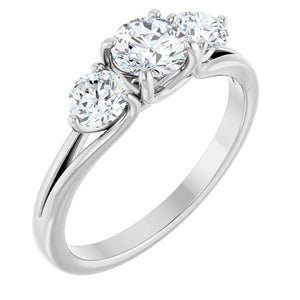 14K Gold Engagement Ring - Options Available