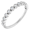 14K White 1/6 CTW Natural Diamond Anniversary Band