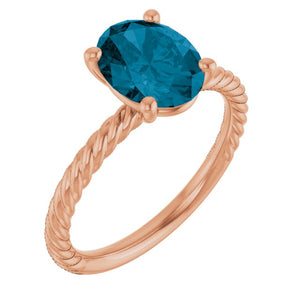 Lab-Grown Ruby Ring