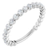 14K White 1/3 CTW Natural Diamond Anniversary Band