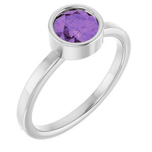 14K Gold Natural Mozambique Garnet Ring