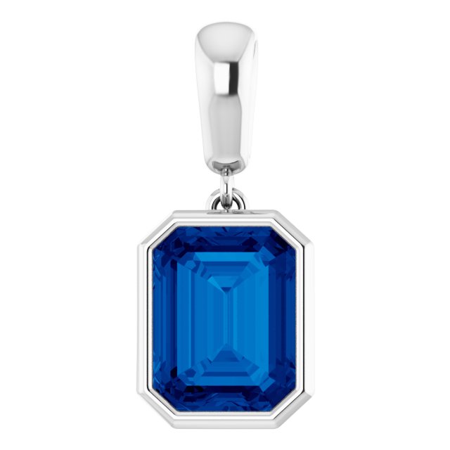14K Gold Natural Aquamarine Pendant - Options Available