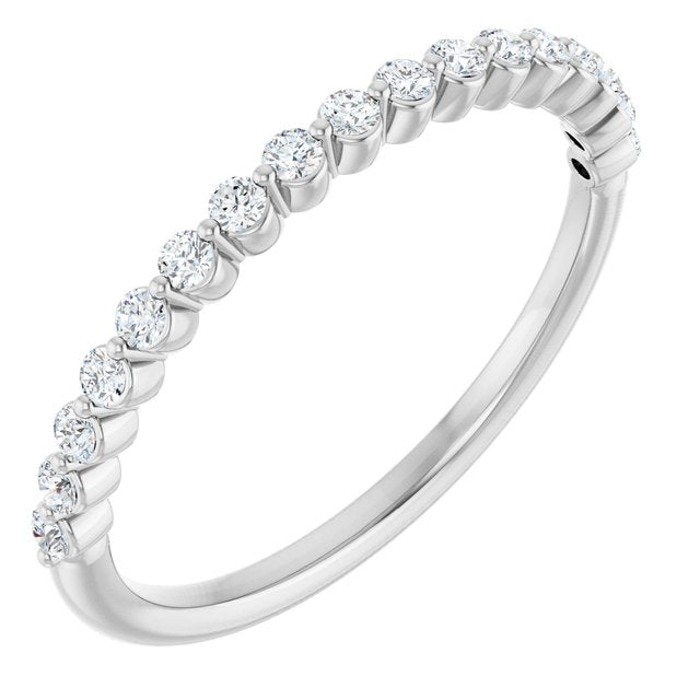 14K Gold Natural Diamond Anniversary Band - Options Available