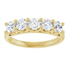 Elegant 14K White Gold 1 CTW Natural Diamond Anniversary Ring