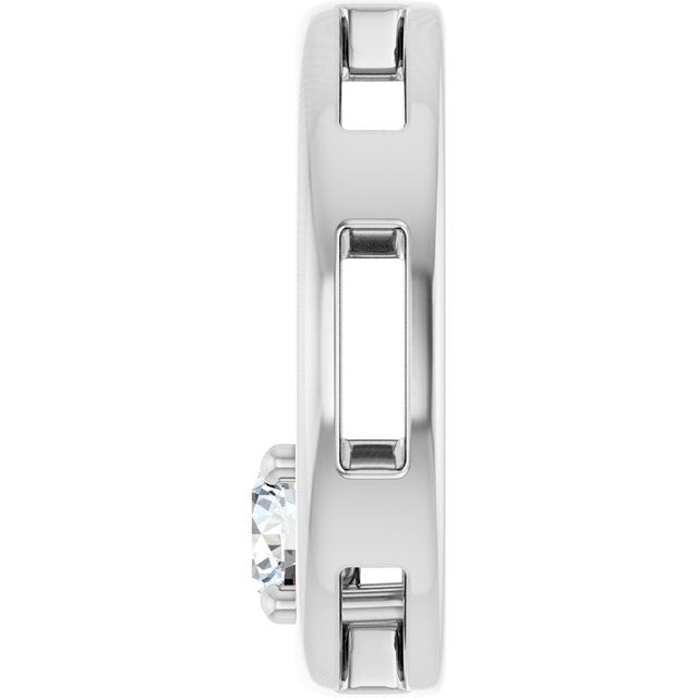 14K Gold Natural Diamond Pendant - Options Available